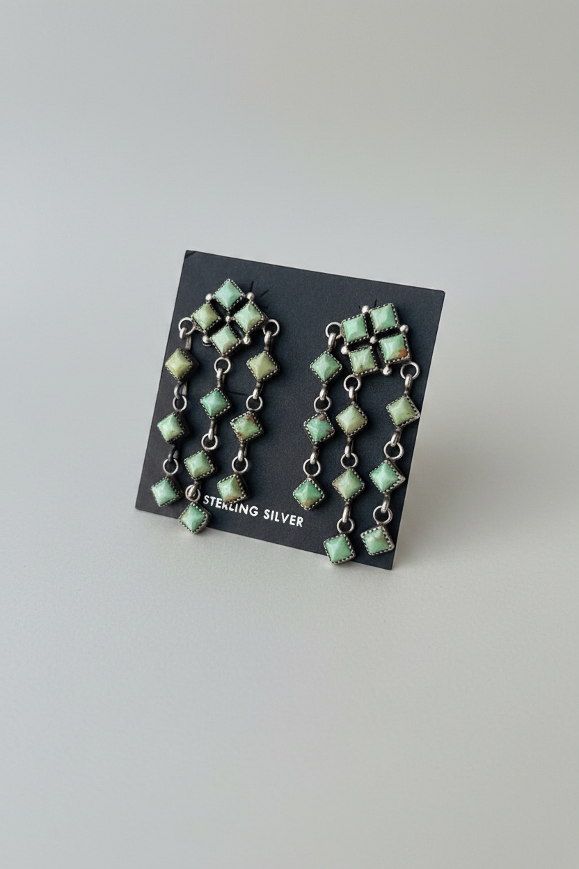 Newton Waterfall Turquoise Earrings