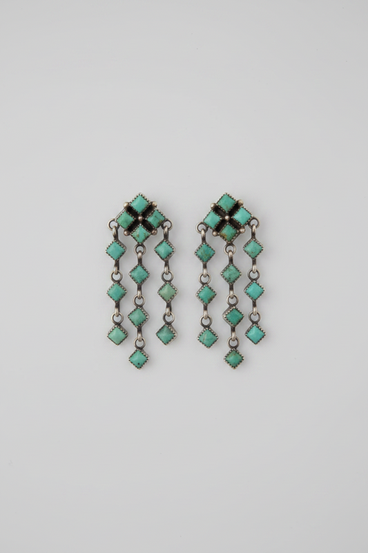 Newton Waterfall Turquoise Earrings