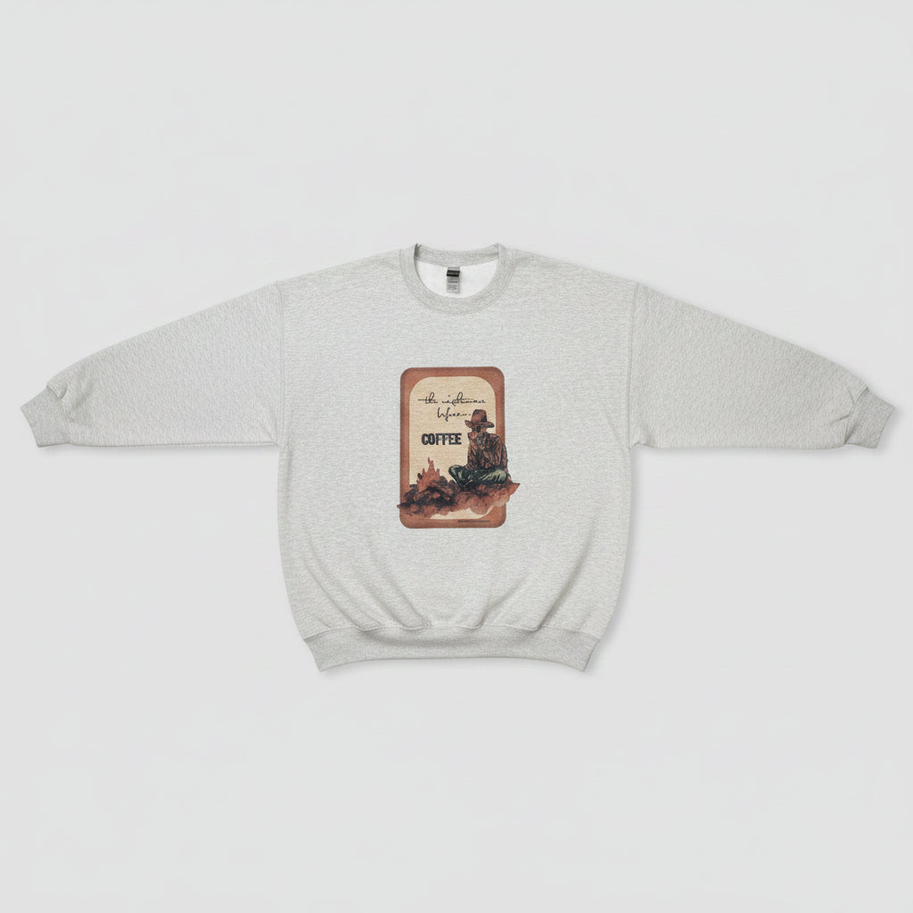Nightmare Before Coffee Crewneck Sweatshirt