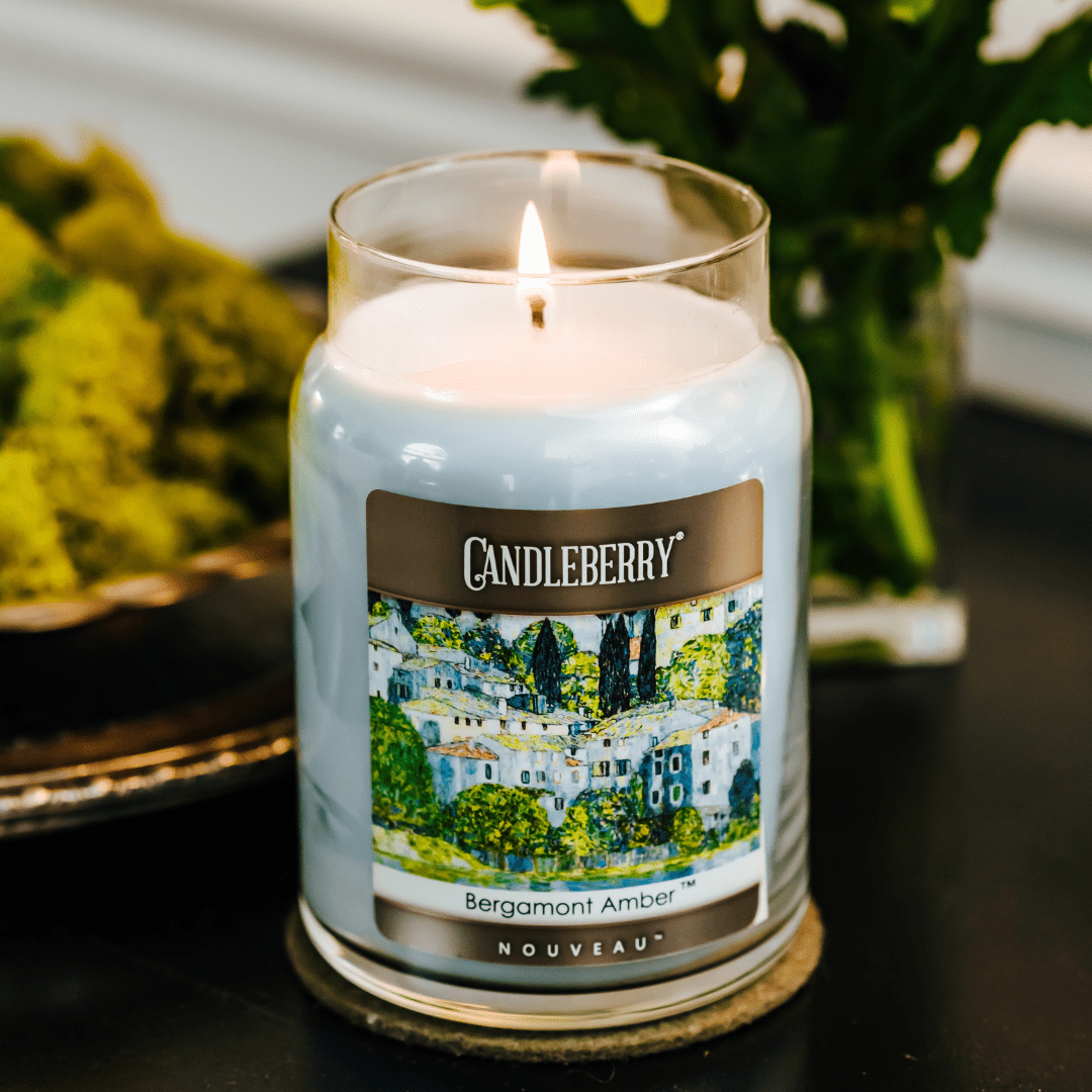 NOUVEAU™ - Bergamot & Amber™, Large Jar Candle (Collective)