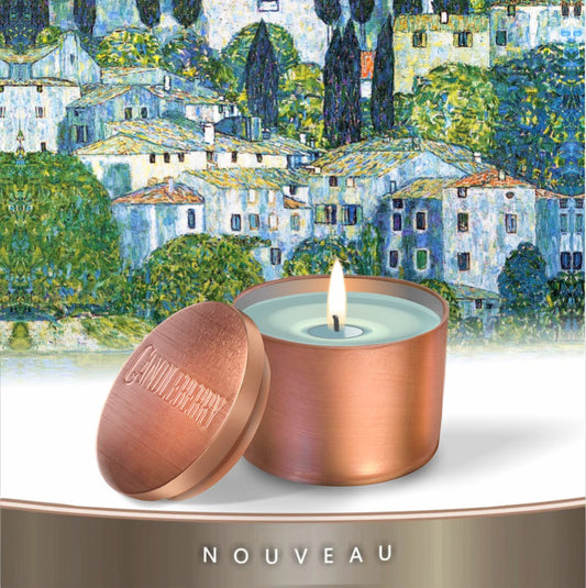 NOUVEAU™ -  Bergamot & Amber™,  Travel Tin Candle (Collective)