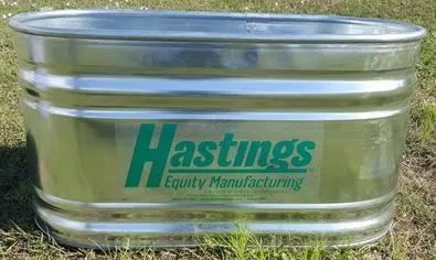 OBLONG GALVANIZED WATER TANKS 4FT