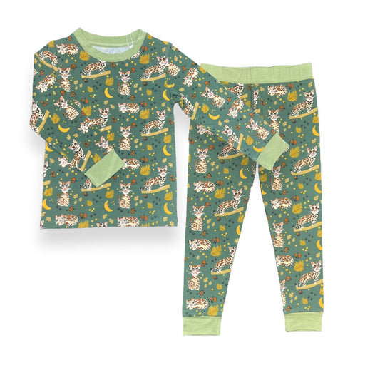 Ocelot Kids Two-Piece Pajamas