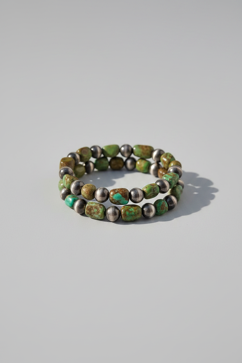 Odessa Turquoise Stretch Bracelet