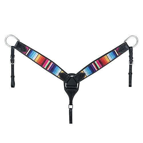 Tough 1 Serape Print Mini Breastcollar Black