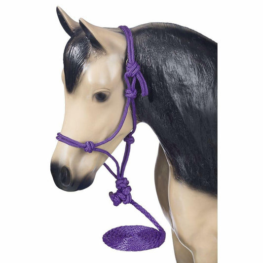 Tough1 Miniature Poly Rope Halter with Lead  - Small