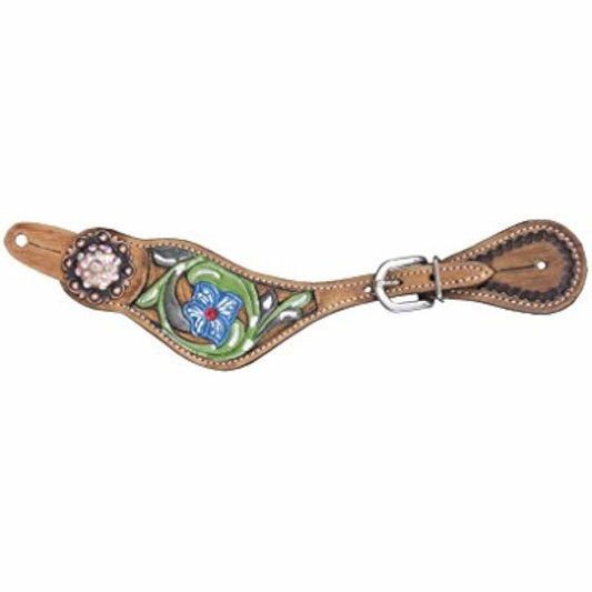 Silver Royal Salvador Spur Straps