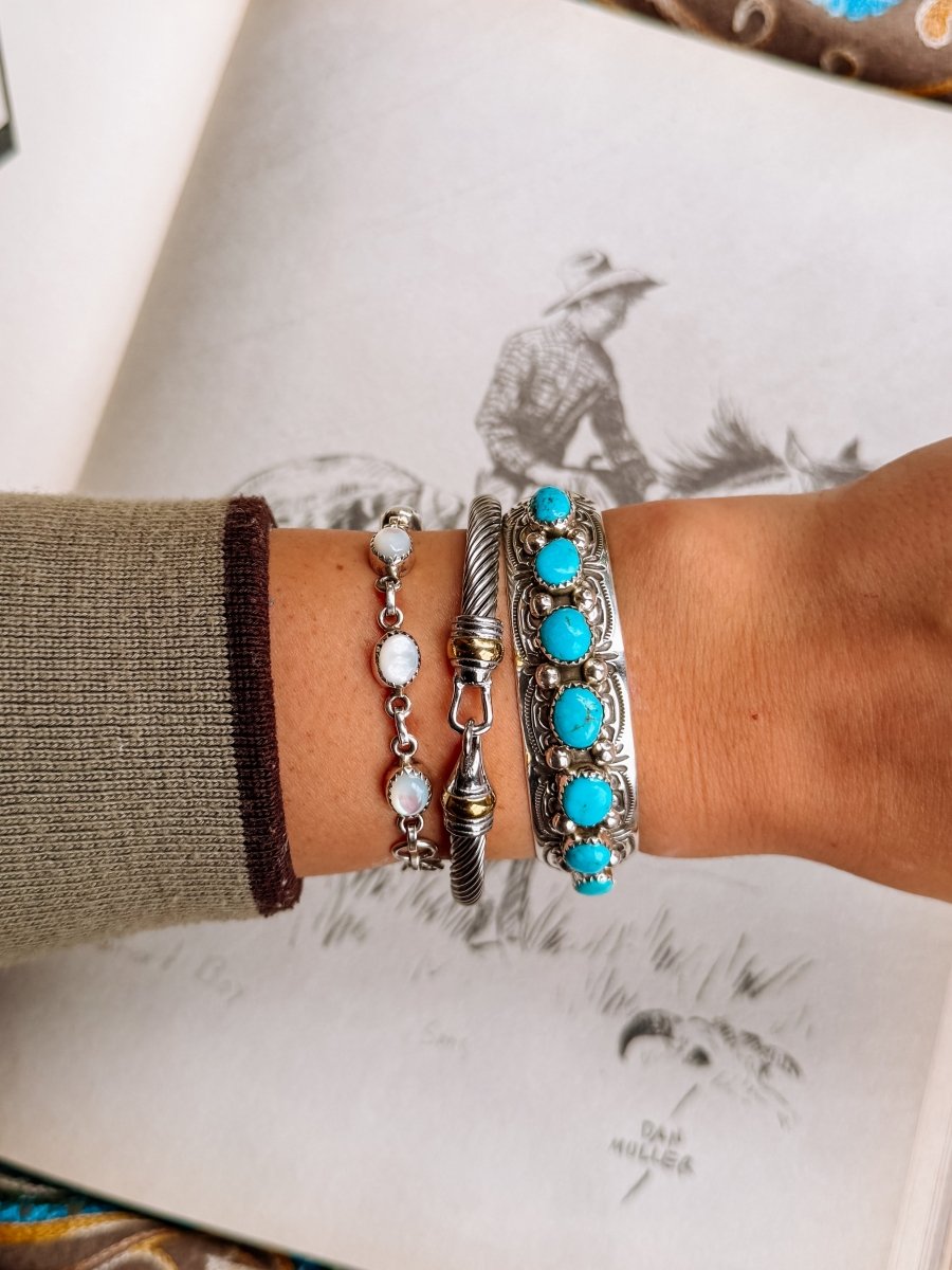 Opheim Turquoise Cuff Bracelet