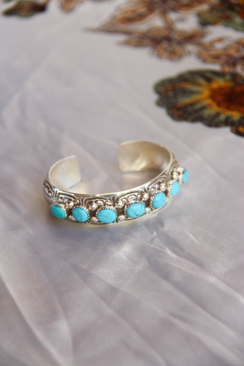 Opheim Turquoise Cuff Bracelet