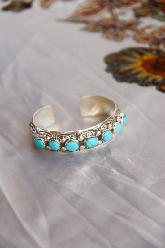 Opheim Turquoise Cuff Bracelet