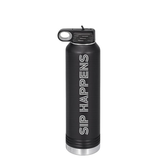 Water Bottles, 32 oz. - Engraved - Sip Happens