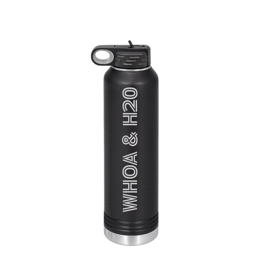 Water Bottles, 32 oz. - Engraved - Whoa/H2O