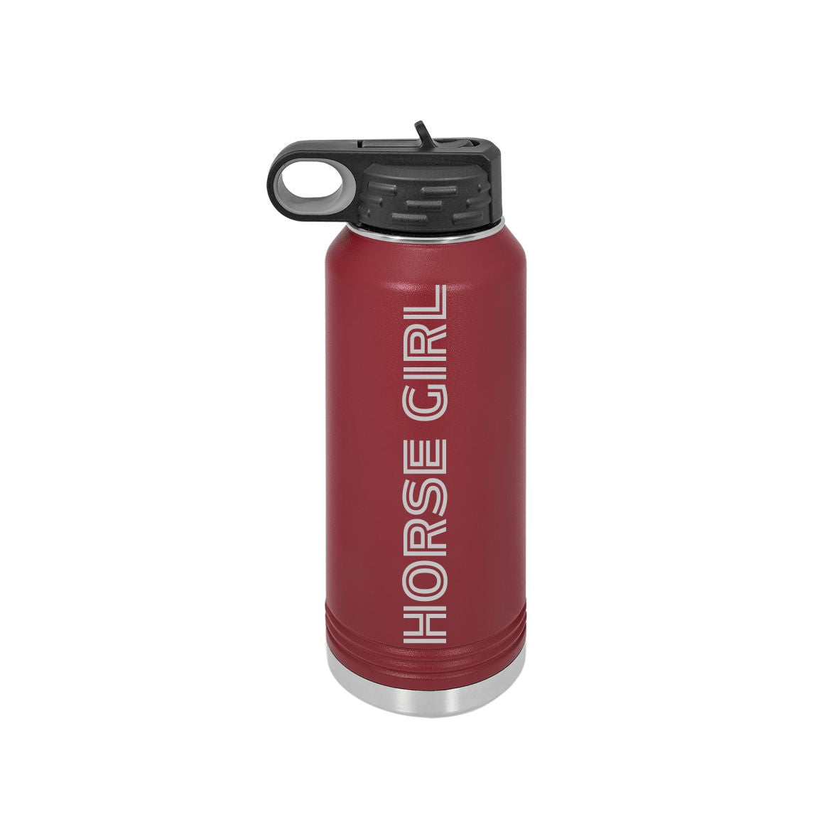 Water Bottles, 32 oz. - Engraved - Horse Girl