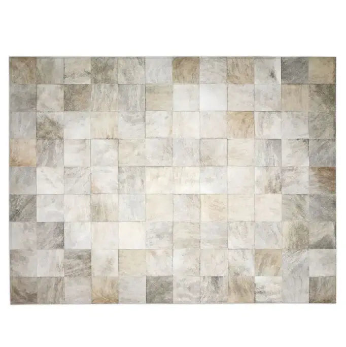 Rhodes Grey Brindle Cowhide Rug