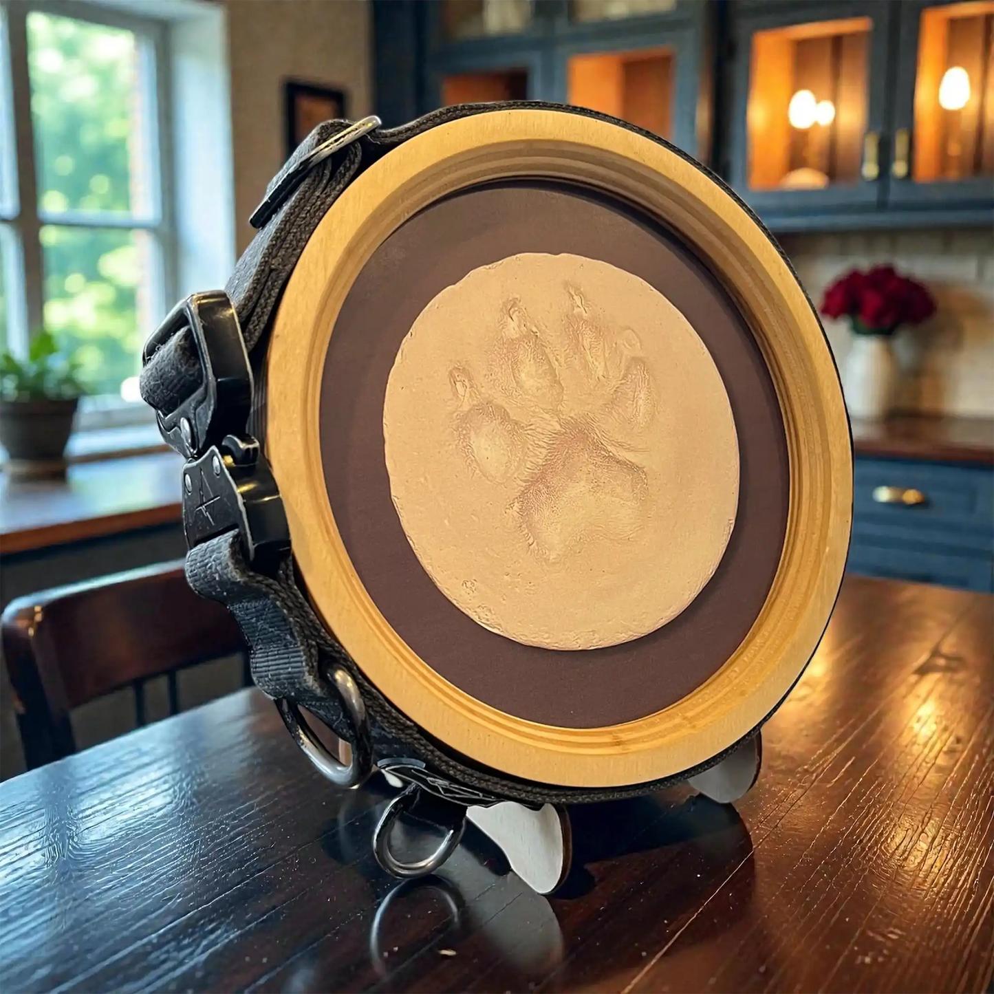 Paw Print & Collar Memorial Frame