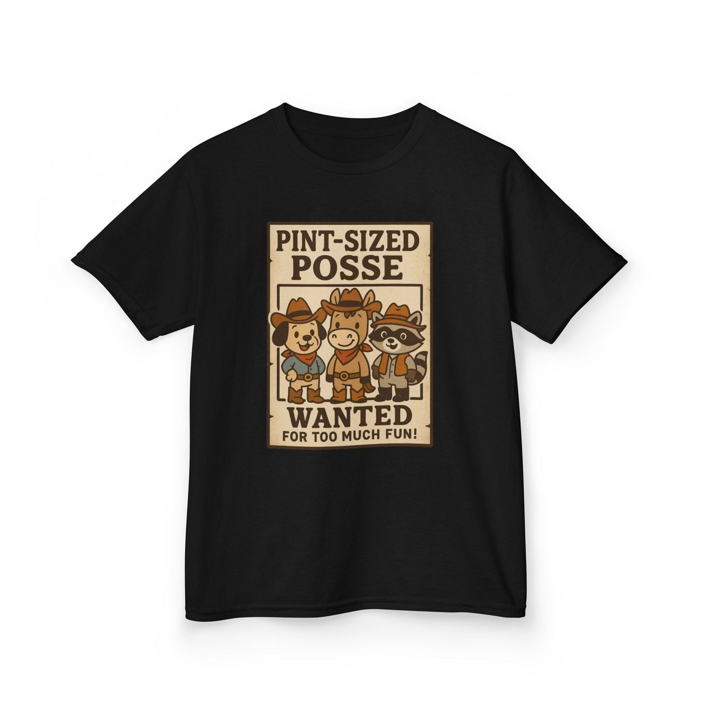 Pint Size Posse Kids Vintage Tee