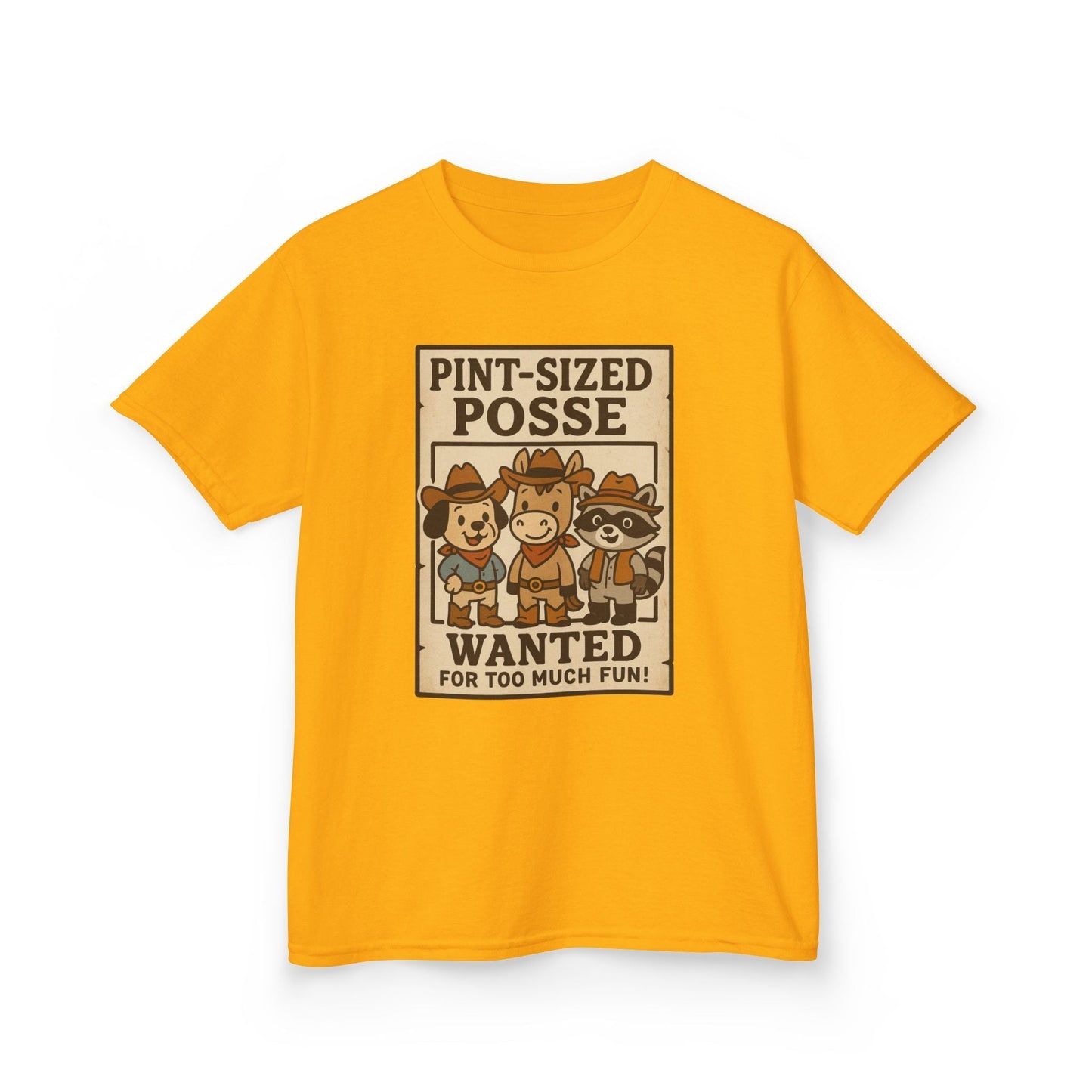 Pint Size Posse Kids Vintage Tee