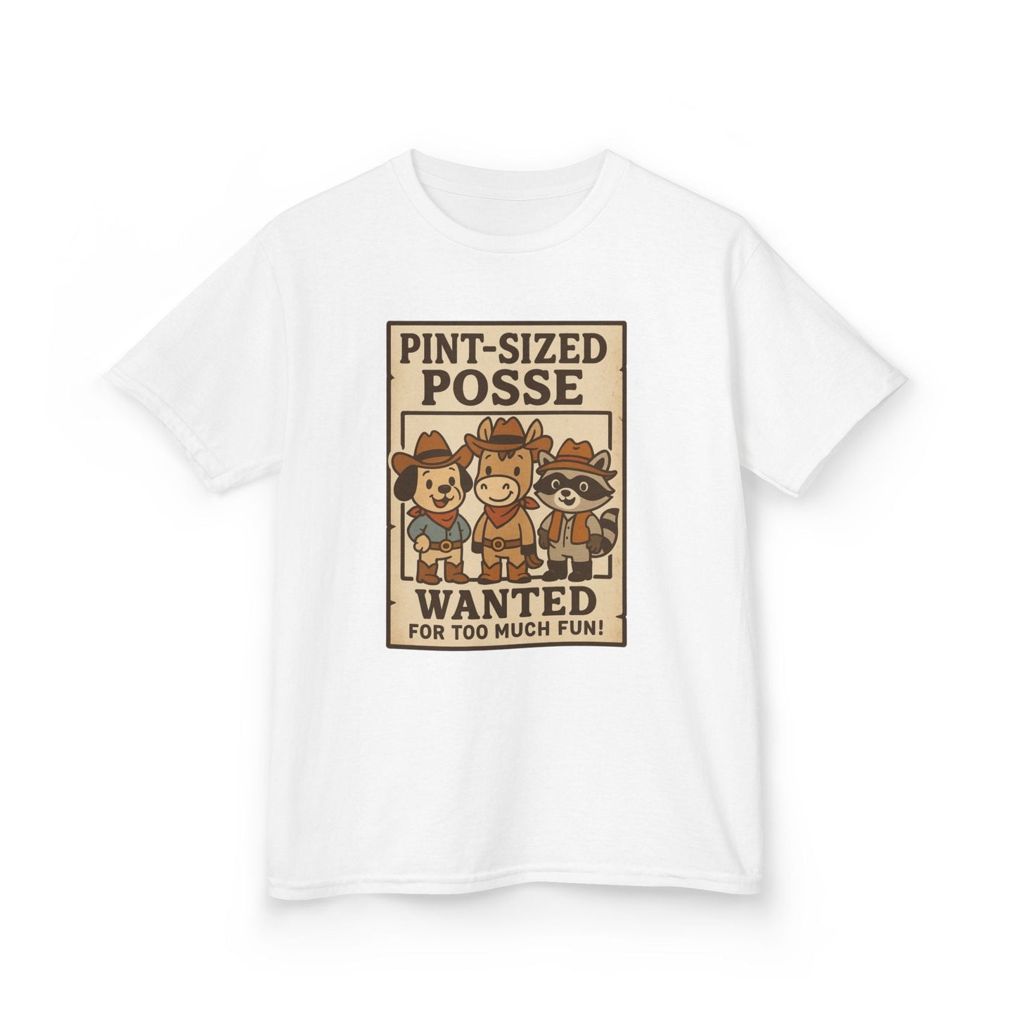 Pint Size Posse Kids Vintage Tee