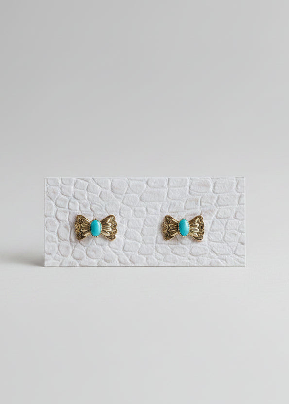 Pleasant Butterfly Concho Earrings