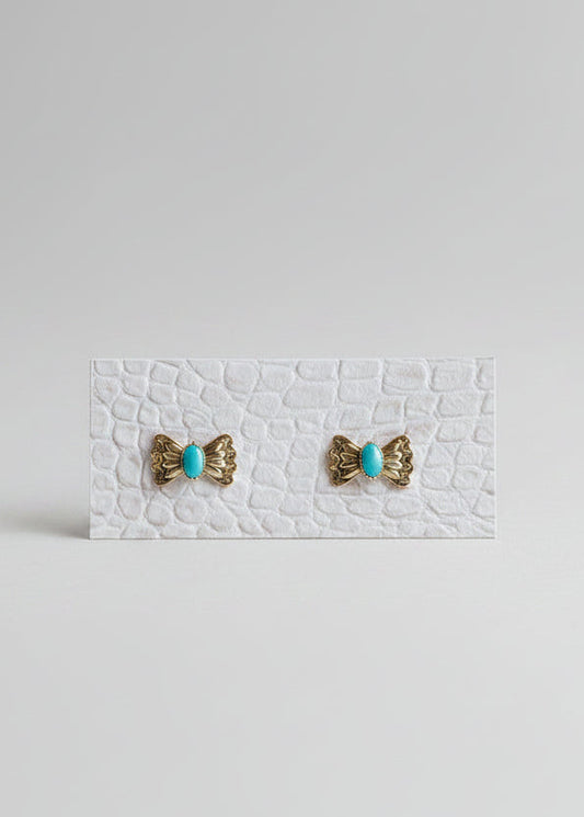 Pleasant Butterfly Concho Earrings