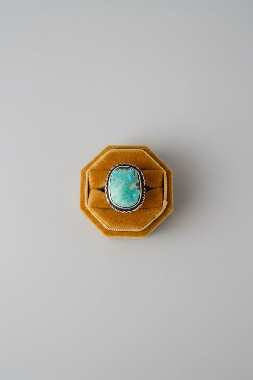 Prairie Hill Adjustable Turquoise Ring