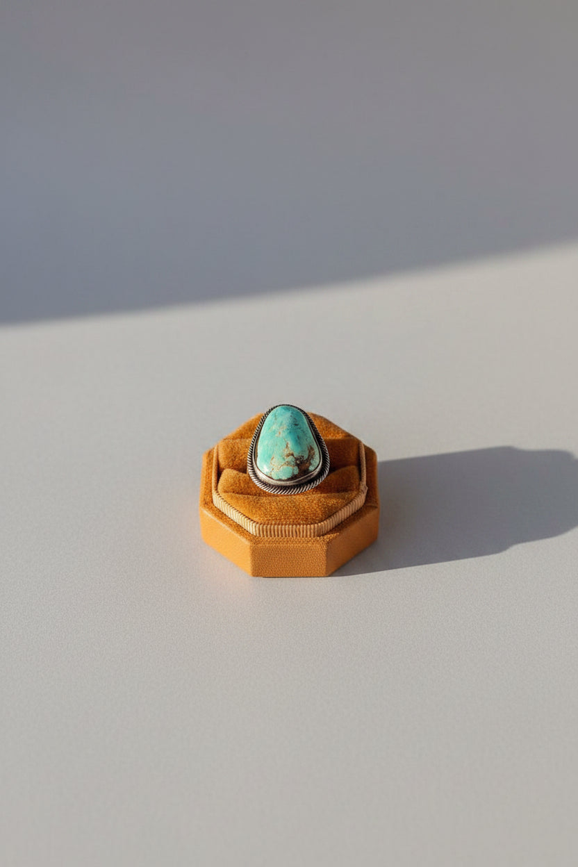Prairie Hill Adjustable Turquoise Ring