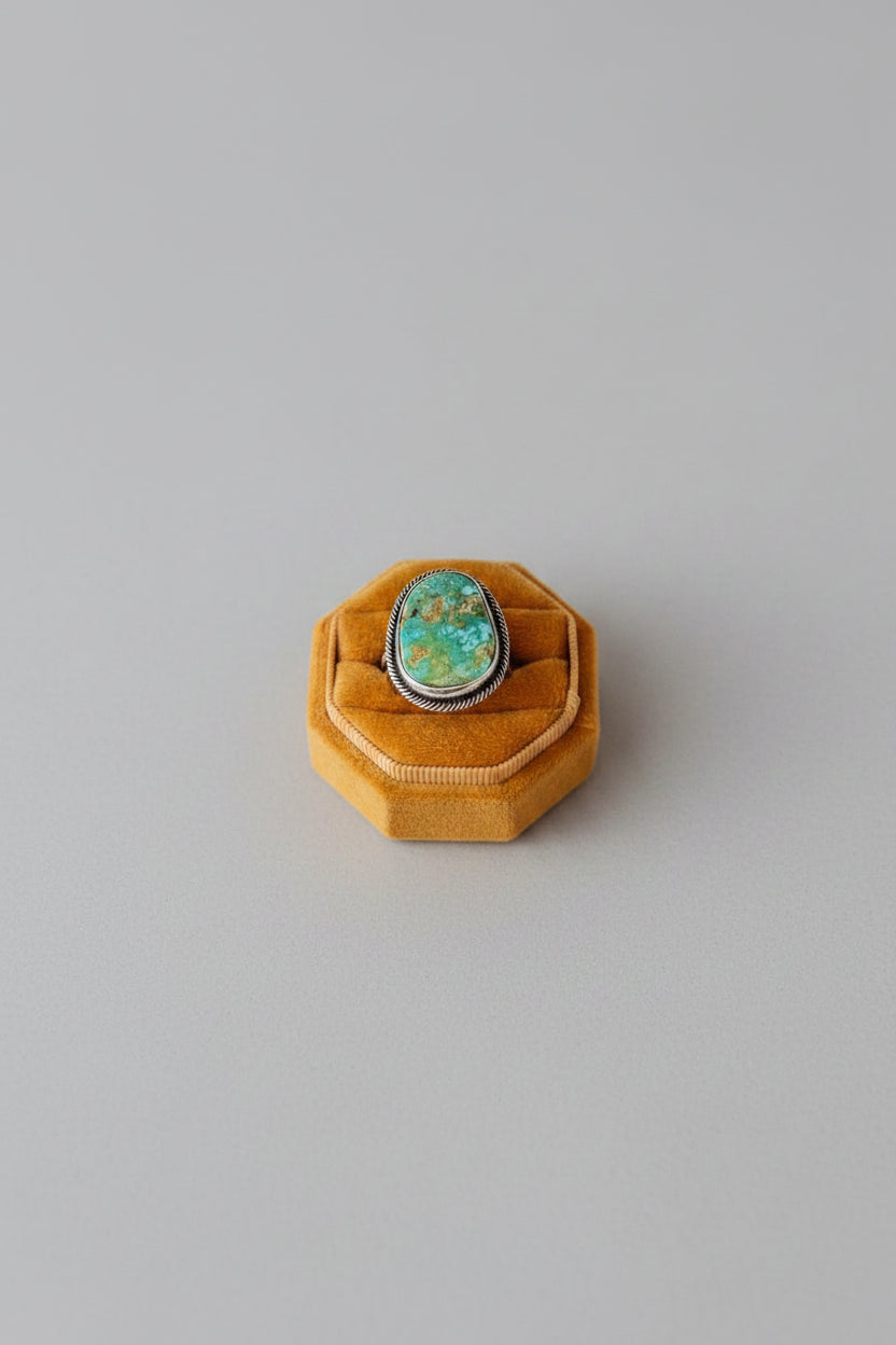 Prairie Hill Adjustable Turquoise Ring