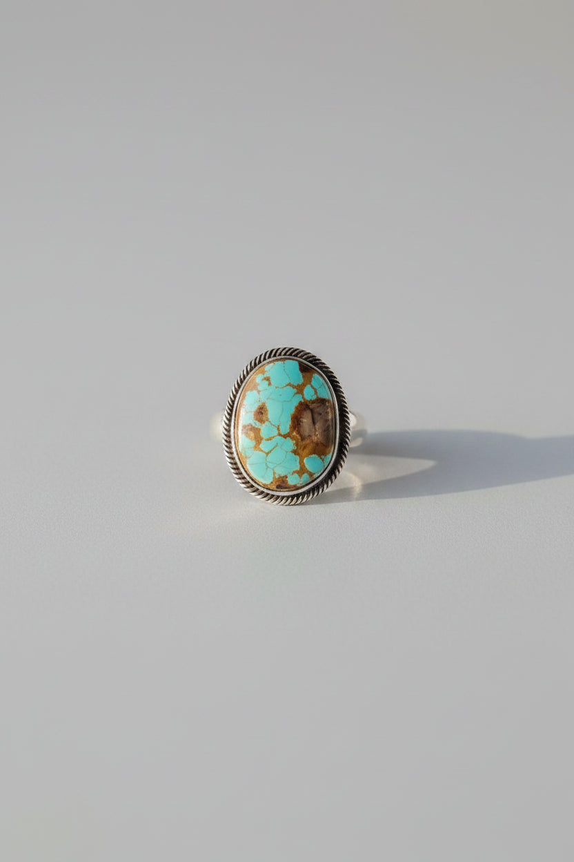 Prairie Hill Adjustable Turquoise Ring