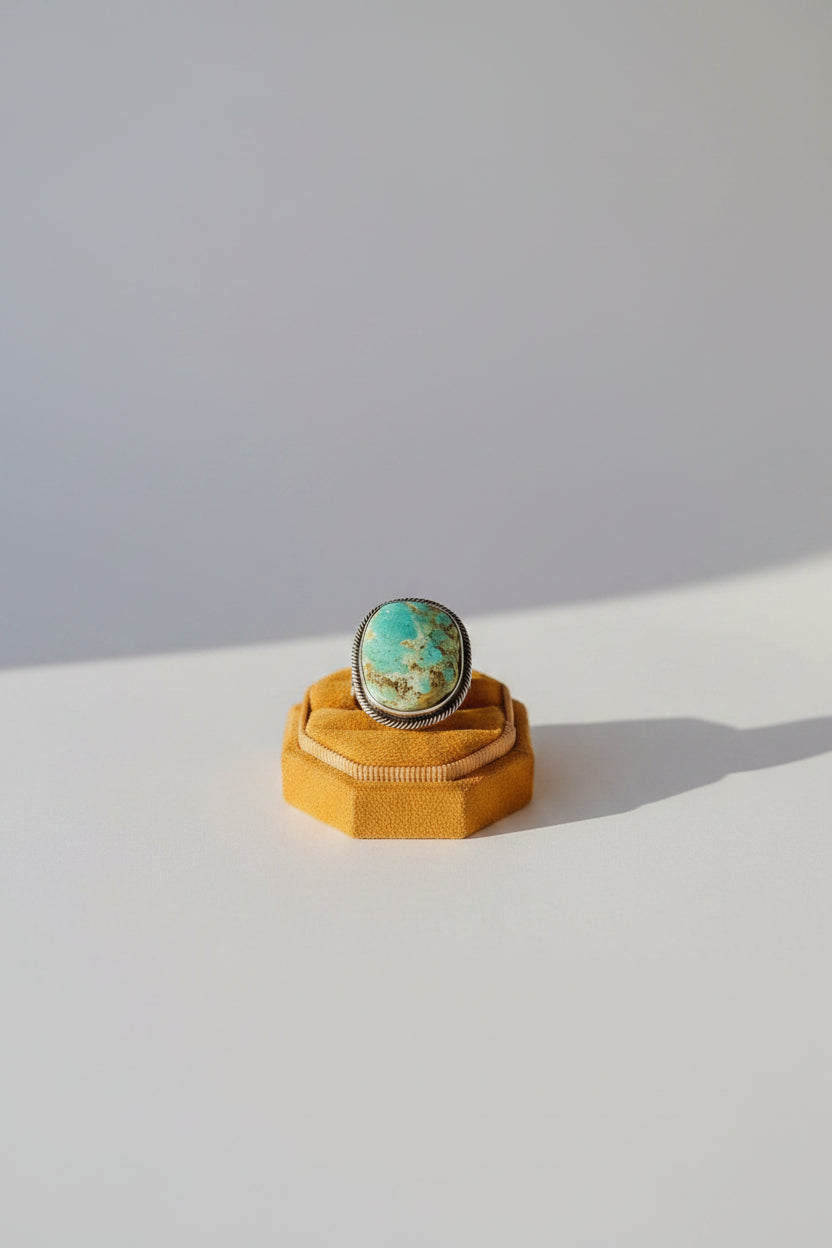 Prairie Hill Adjustable Turquoise Ring