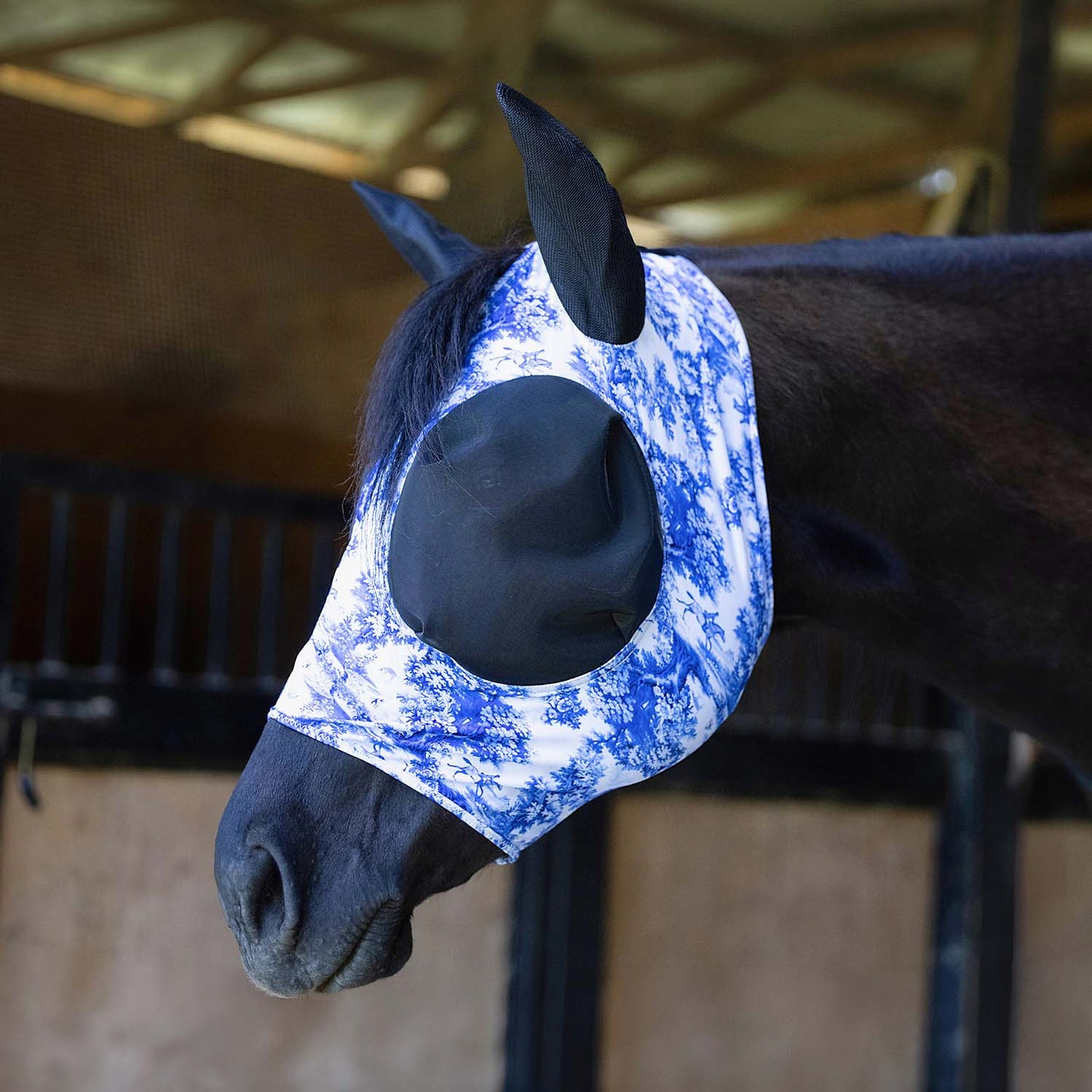 Pre-Sale Jeffers Expression Lycra Horse Fly Mask with Ears