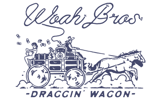Draggin Wagon Sticker