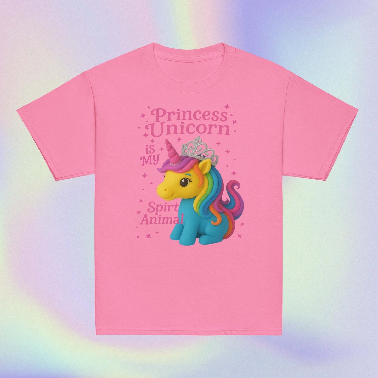 Princess Unicorn Spirit Animal Kid's Tee