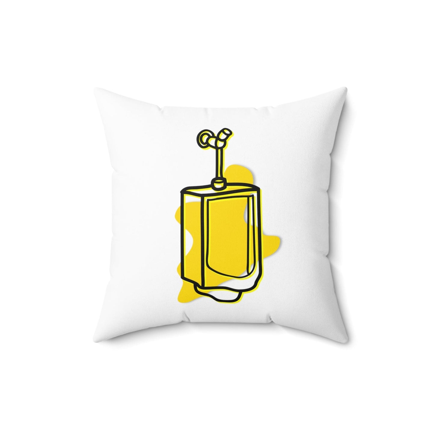 Urine For A Treat Spun Polyester Square Pillow