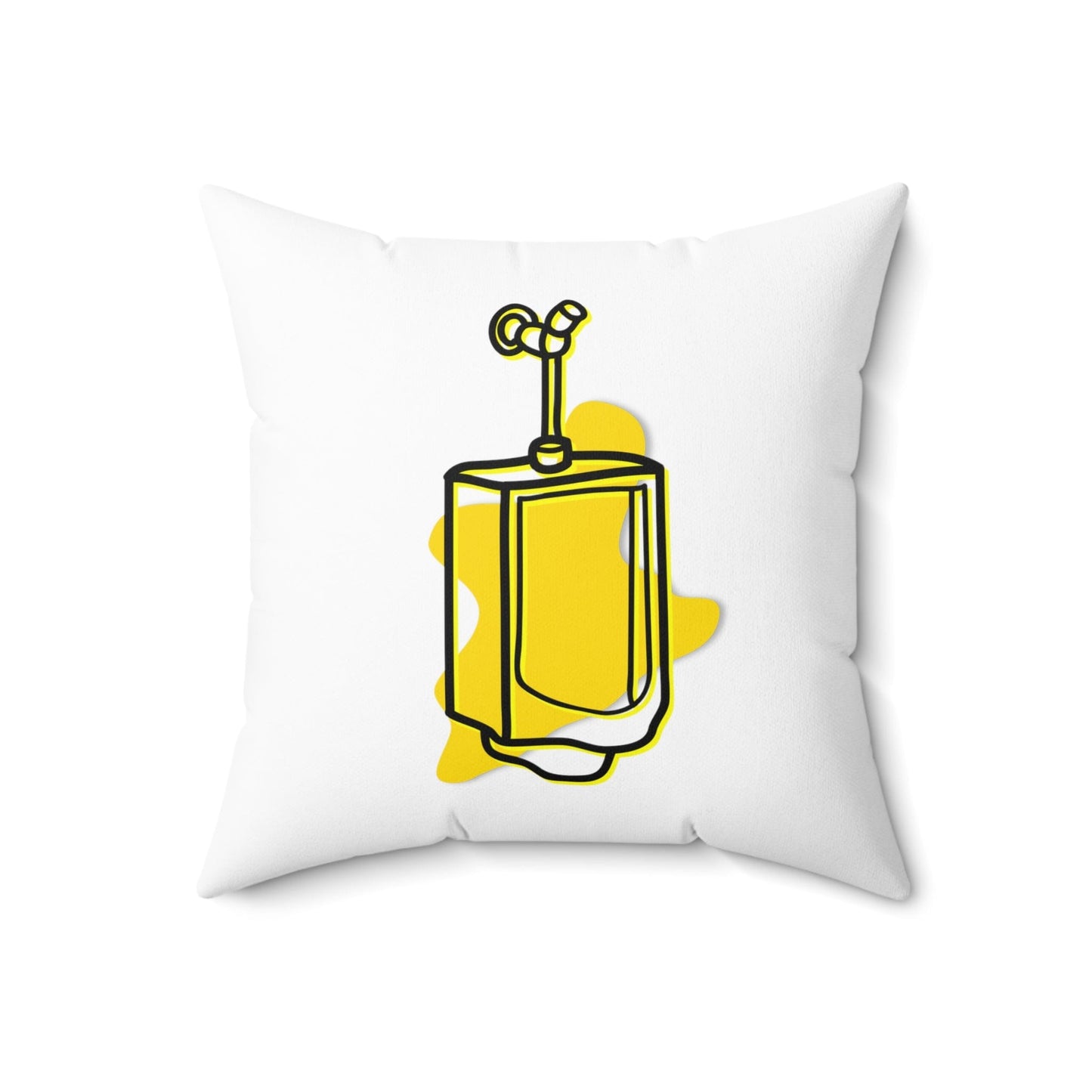 Urine For A Treat Spun Polyester Square Pillow