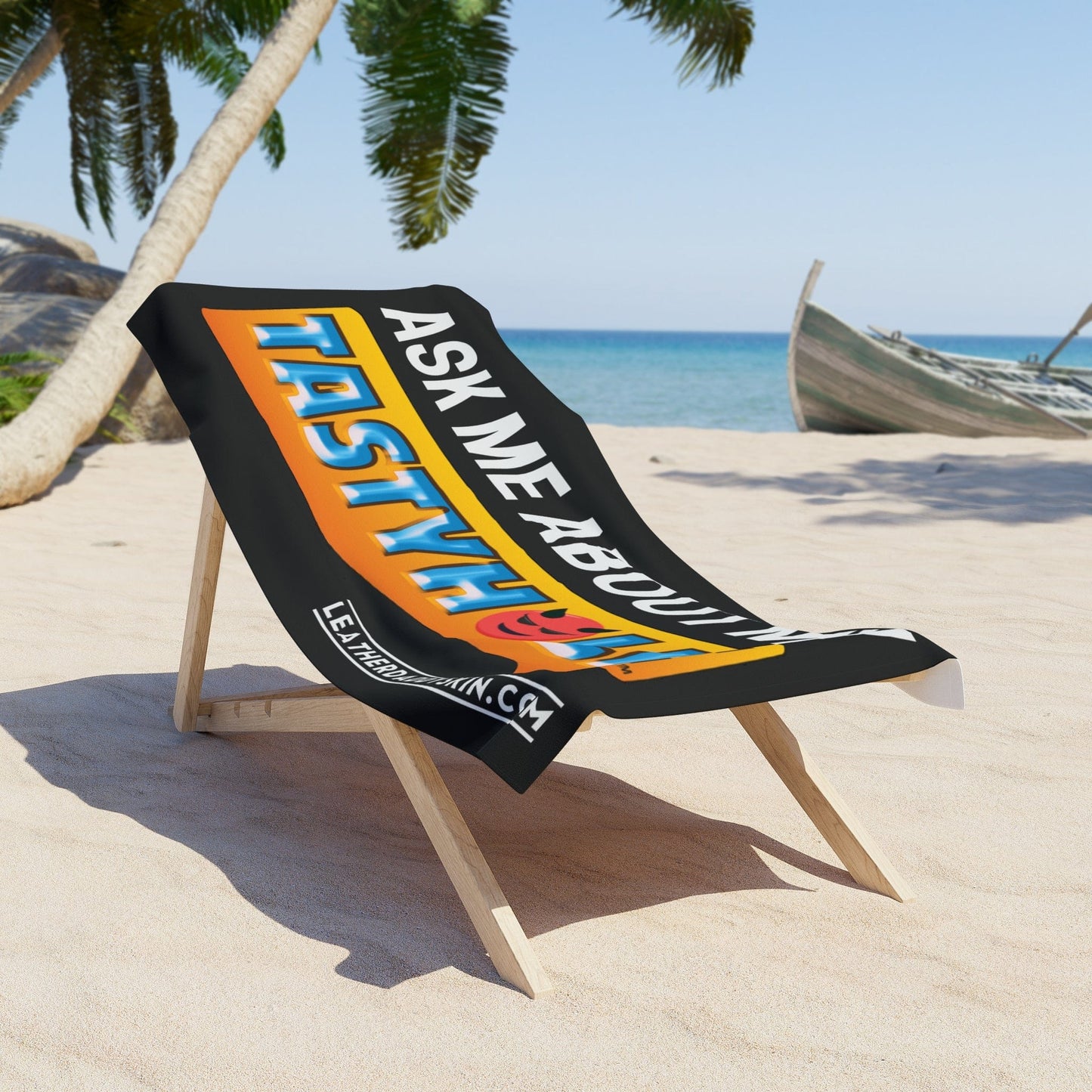 TastyHole Beach Towel
