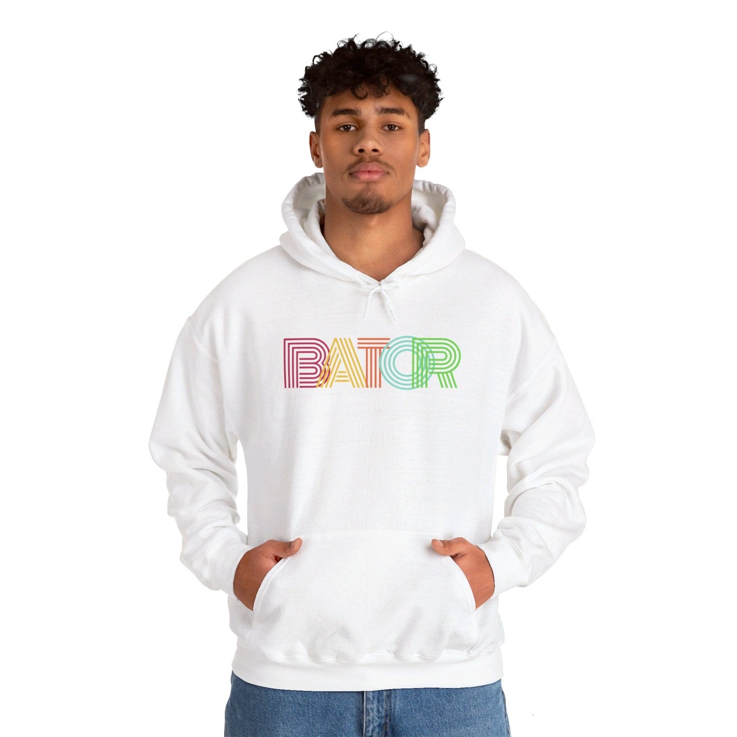 Retro BATOR Hoodie - B8rBrand Bate Apparel