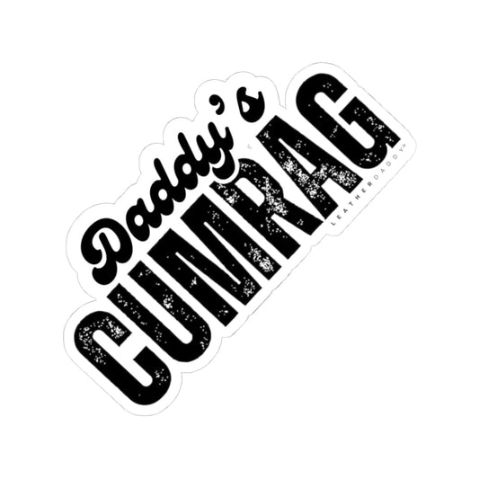 'Daddy's C*mrag' Kiss-Cut Stickers - for Laptops, Water Bottles, & More