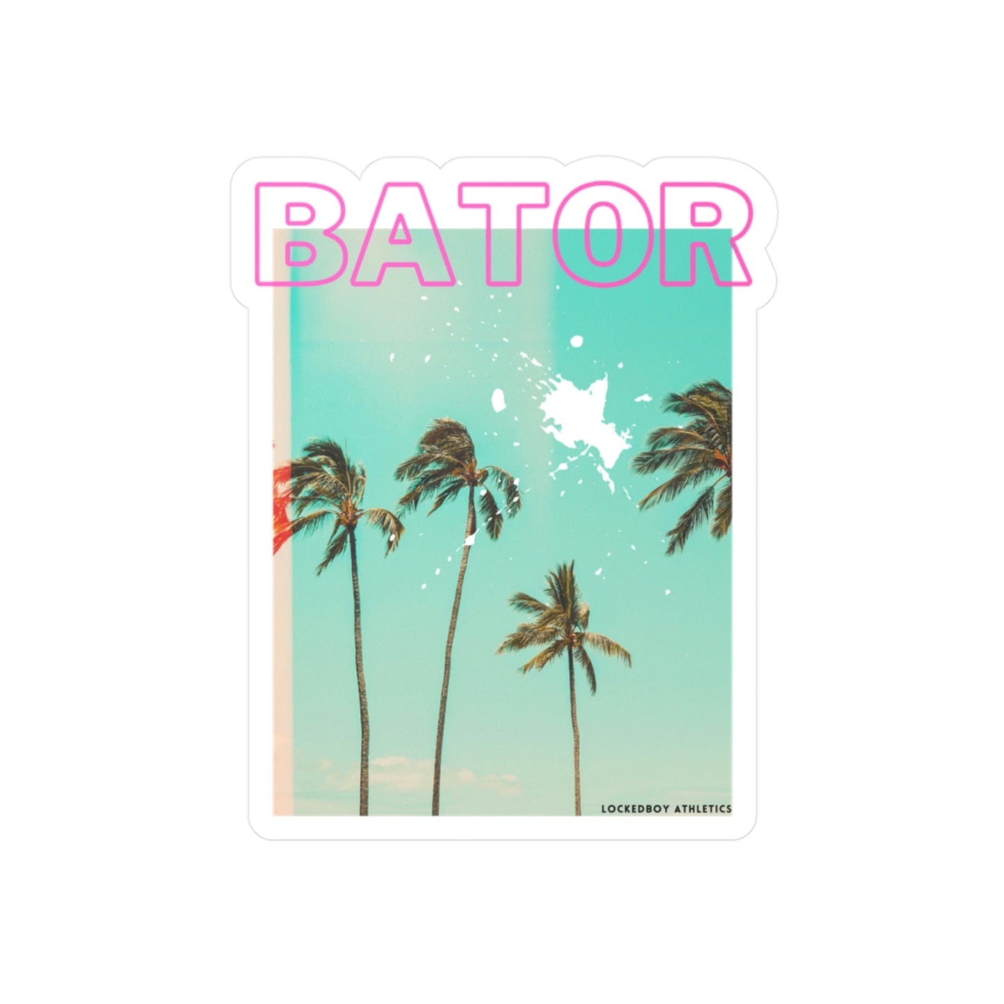 Bator Palm Vinyl Sticker