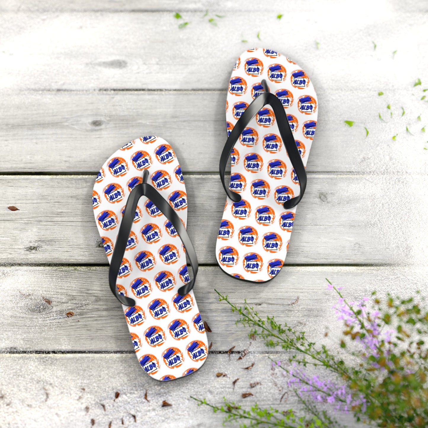 Artsy Albo Unisex Flip-Flops