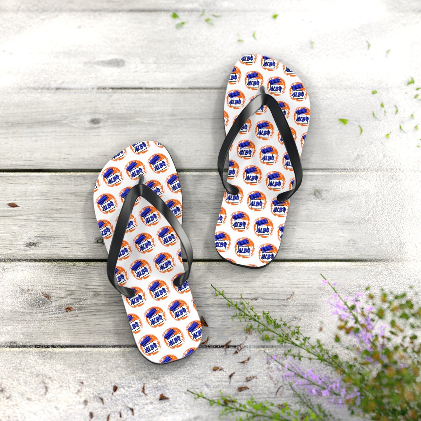 Artsy Albo Unisex Flip-Flops