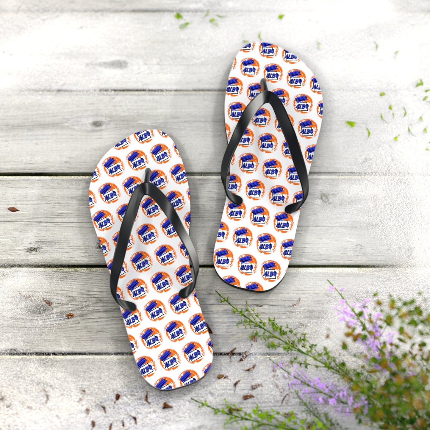 Artsy Albo Unisex Flip-Flops