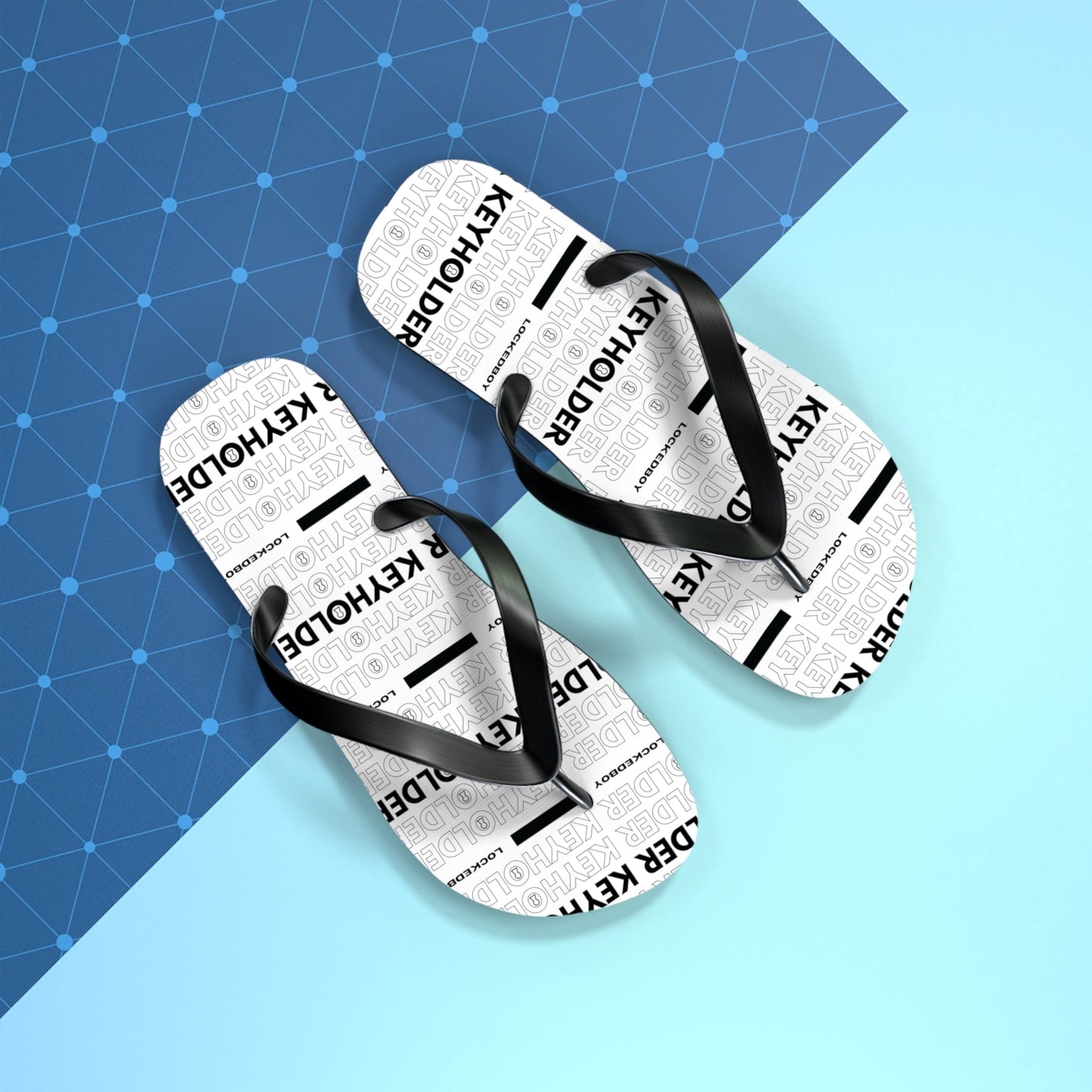 KeyHolder Bag Inspo Unisex Flip-Flops