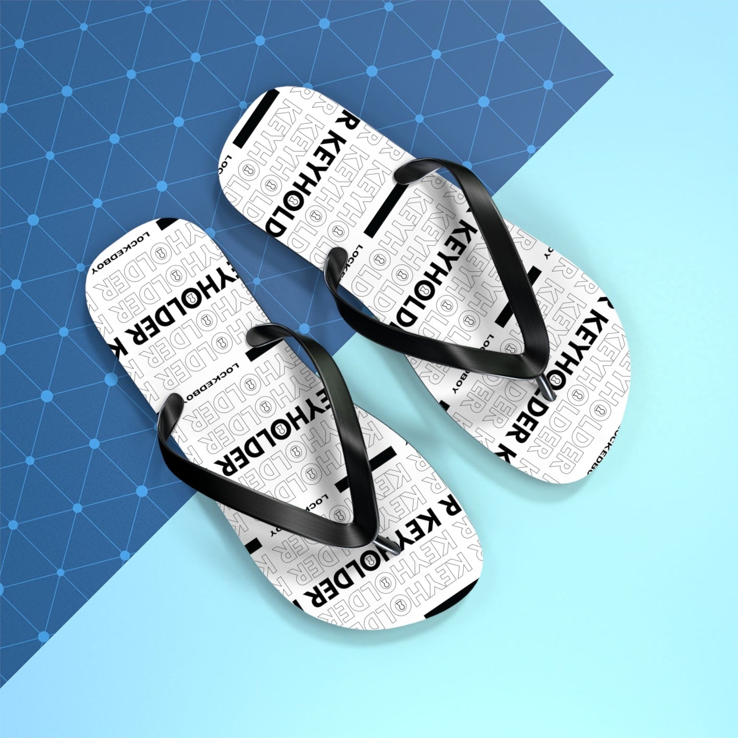 KeyHolder Bag Inspo Unisex Flip-Flops