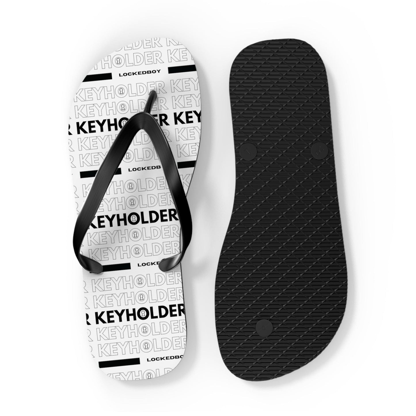 KeyHolder Bag Inspo Unisex Flip-Flops