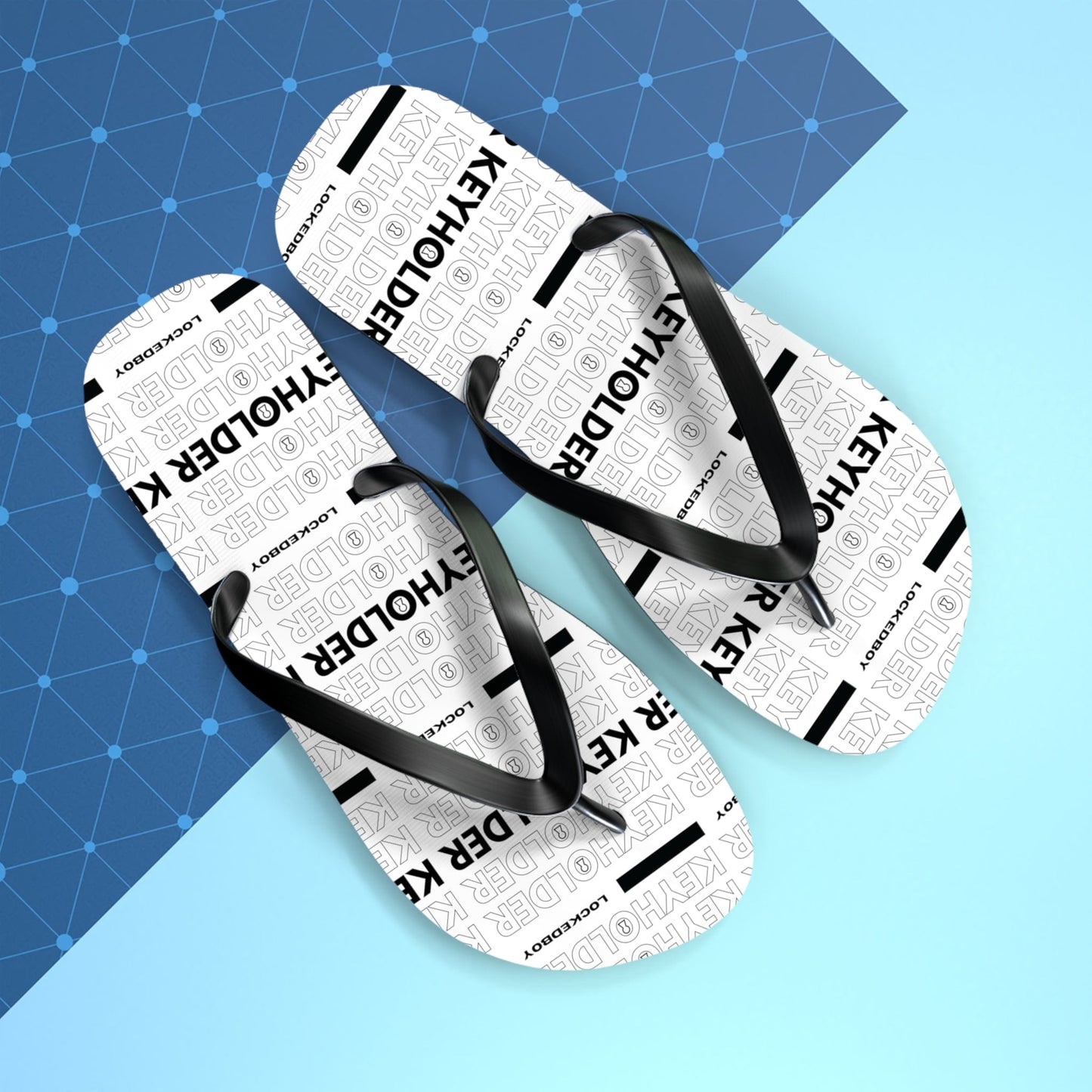 KeyHolder Bag Inspo Unisex Flip-Flops