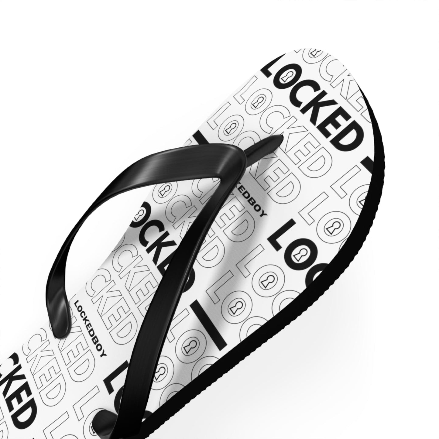 Lockedboy Bag Inspo Unisex Flip Flops