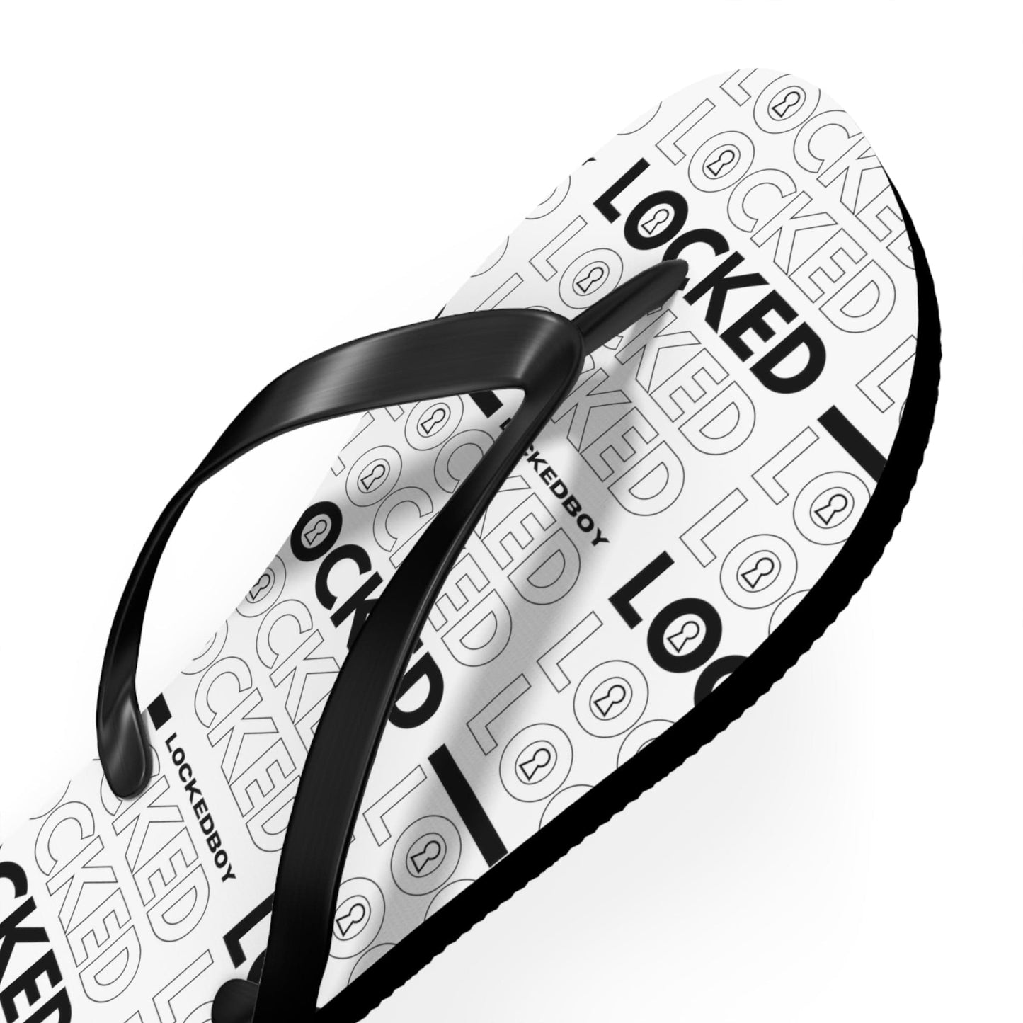 Lockedboy Bag Inspo Unisex Flip Flops