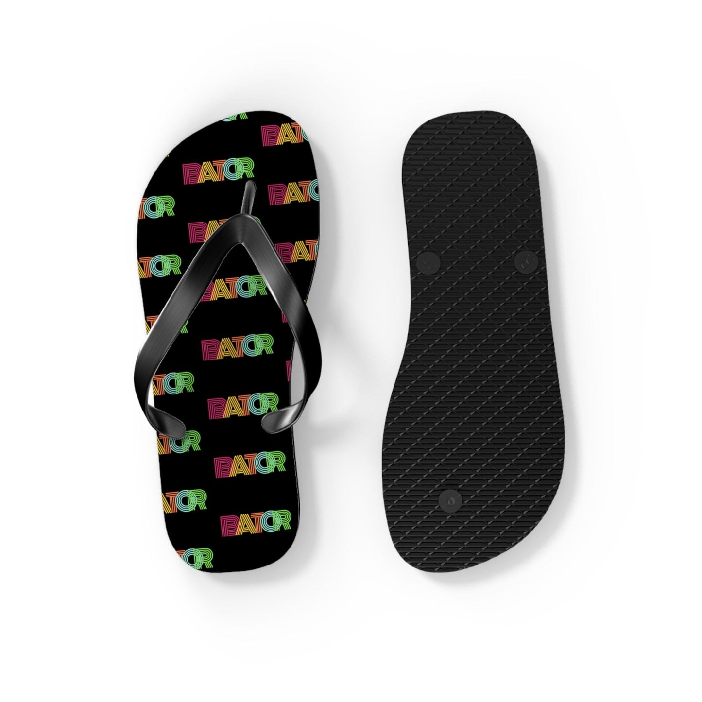 Retro Bator Unisex Flip-Flops