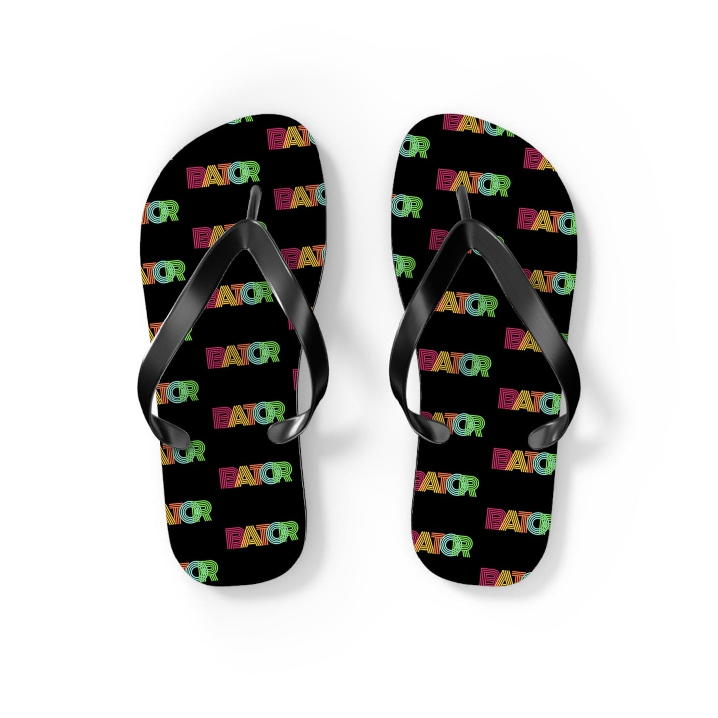Retro Bator Unisex Flip-Flops