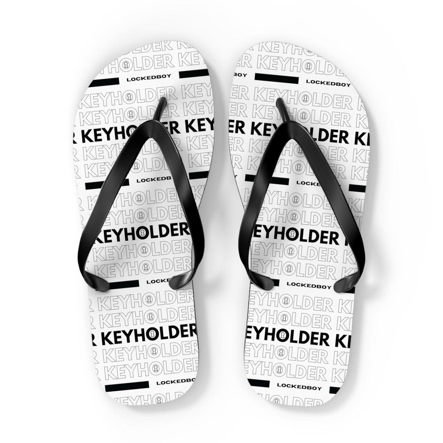 KeyHolder Bag Inspo Unisex Flip-Flops